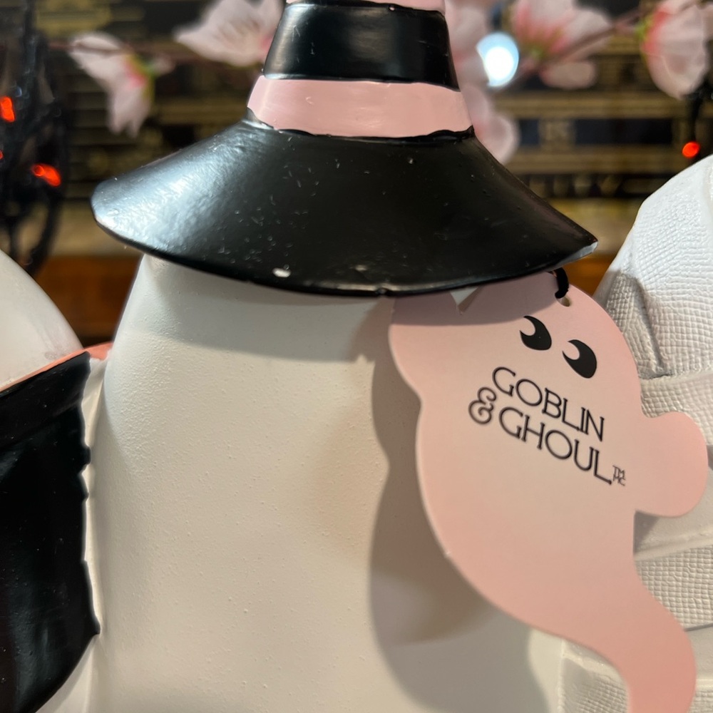 ✨NEW👻Goblin and Ghoul Halloween Ghosts In Costume Trio Decor👻 - Picture 9 of 13